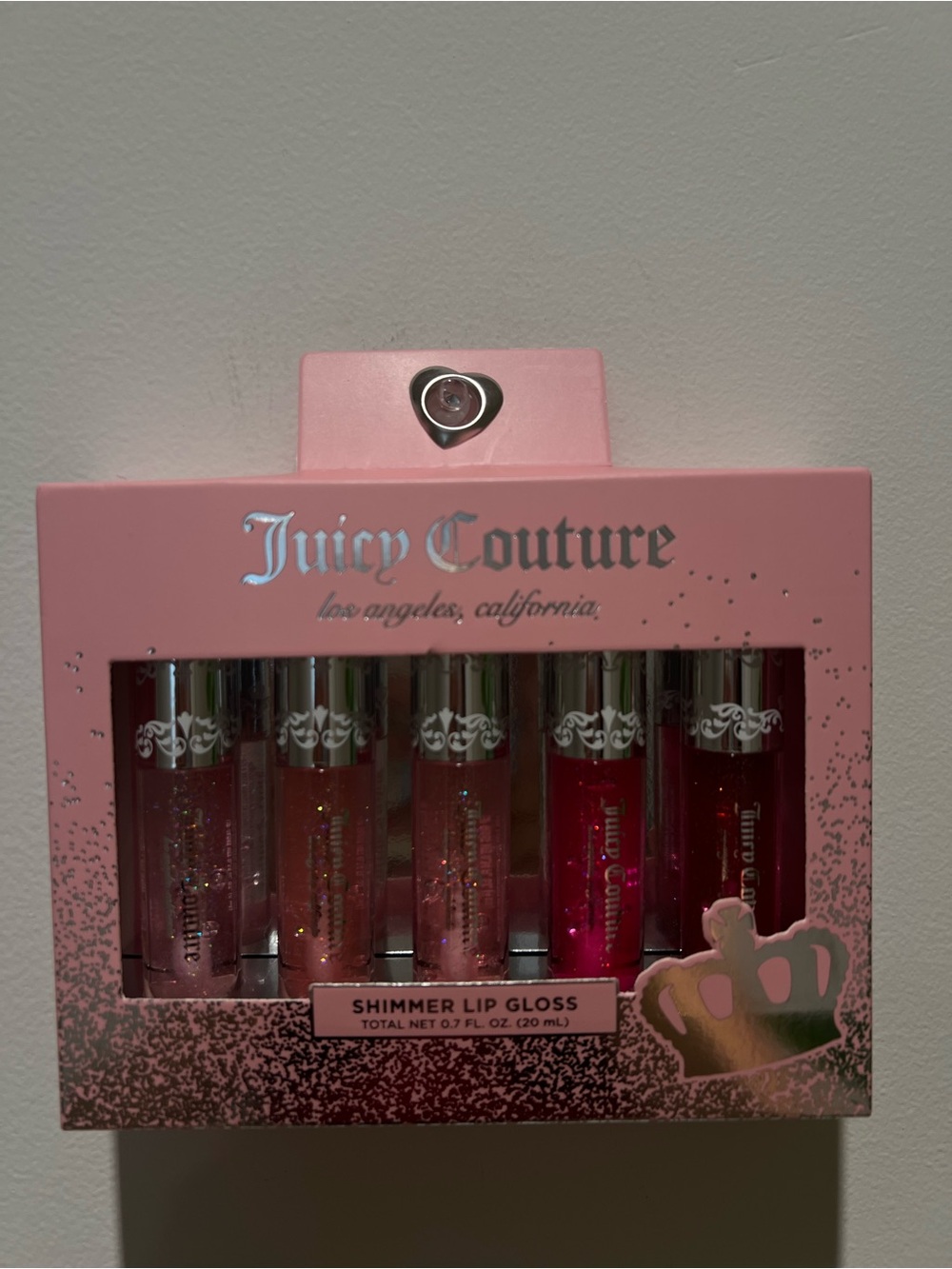NWT Juicy Couture shimmer lip gloss set with 5 shades - Picture 6 of 9